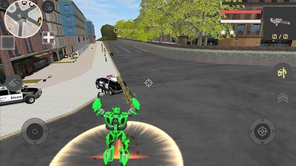城市汽车机器人英雄游戏最新安卓版图1: