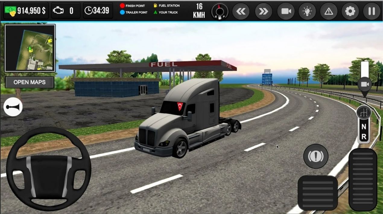 卡车模拟器豪华版游戏中文最新版图片1