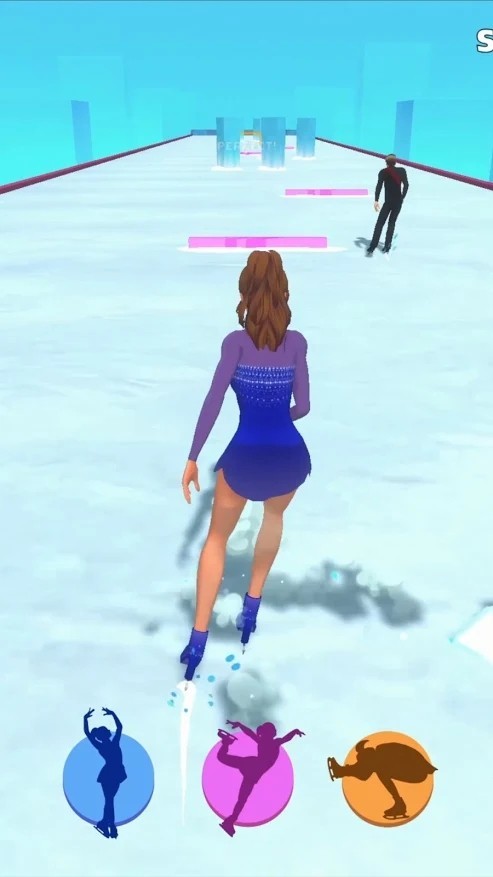 抖音冰上滑冰小游戏官方版截图1: