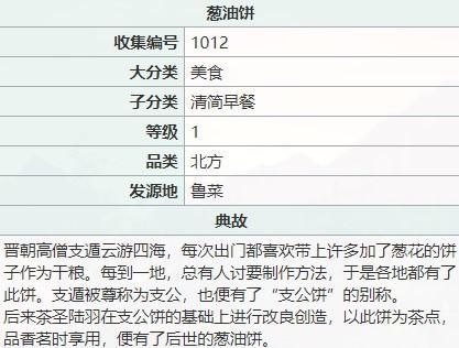 江湖悠悠食谱葱油饼怎么做（一级食谱葱油饼制作方法）