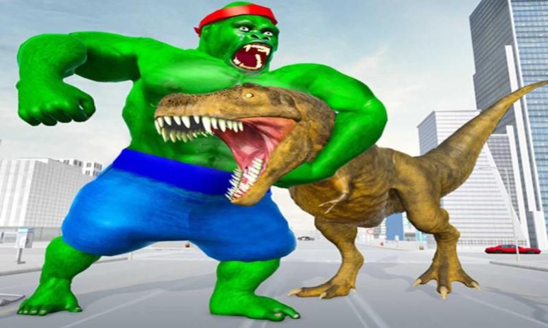 极限恐龙城市突破3D游戏中文版图片1