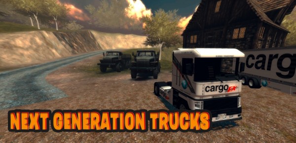 卡车司机山路驾驶游戏手机版下载图1: