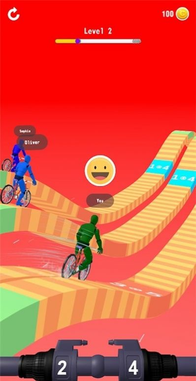 抖音變速自行車競速賽小游戲官方版圖片1