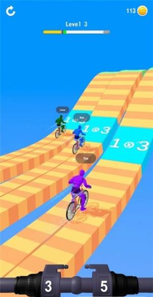 变速自行车竞速赛游戏图1