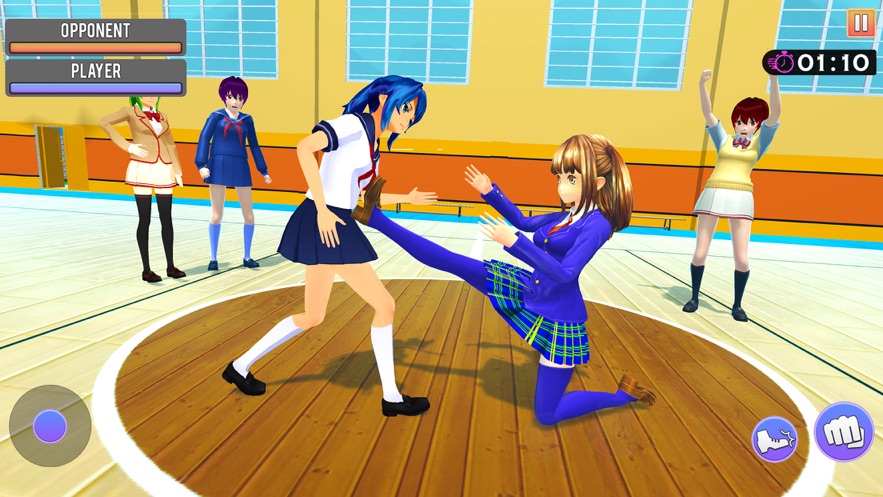 动漫女孩生活高中3D游戏苹果版最新版图2: