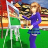 动漫女孩生活高中3D游戏