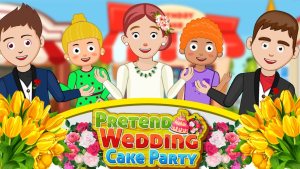 假装婚礼蛋糕派对游戏图4