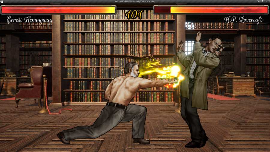 文豪格斗steam游戏手机版免费版（Writen Fight）图1: