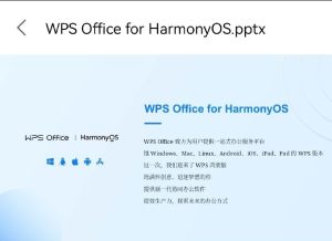 WPS鸿蒙HarmonyOS版app正式版图片1