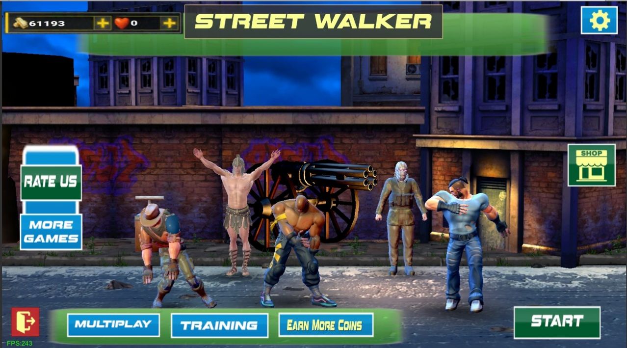 街头格斗者游戏安卓手机版图1: