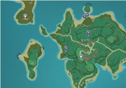 原神鬼兜虫位置分布图（鬼兜虫采集路线图）