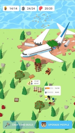 空闲飞机坠毁生存游戏图2