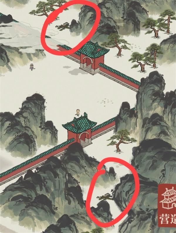江南百景图鸡鸣山蘑菇位置分布图（鸡鸣山蘑菇位置大全）