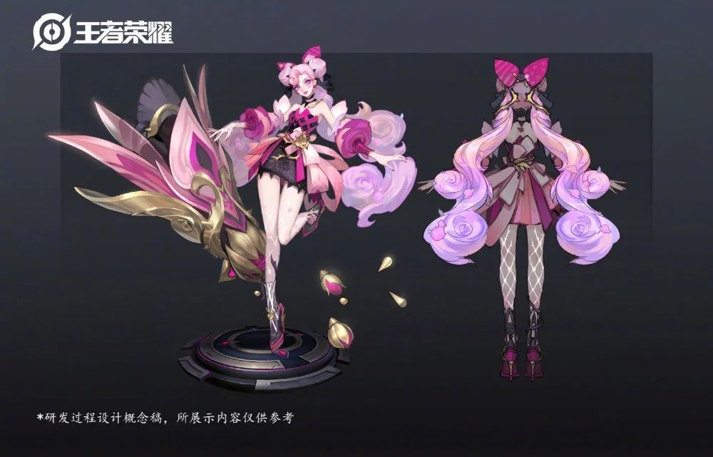 王者荣耀蔷薇恋人优化后海报对比（2021蔷薇恋人优化图片高清）