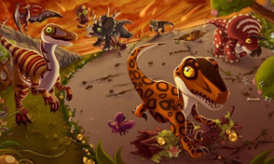 恐龙生存奔跑游戏最新安卓版图片1