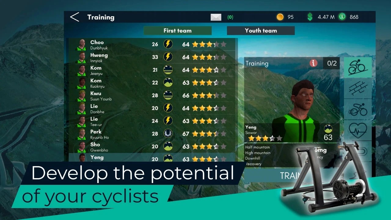 真实自行车队经理3游戏安卓版中文版图5: