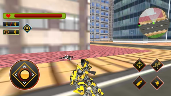 机器人城市英雄打击游戏手机版下载图4: