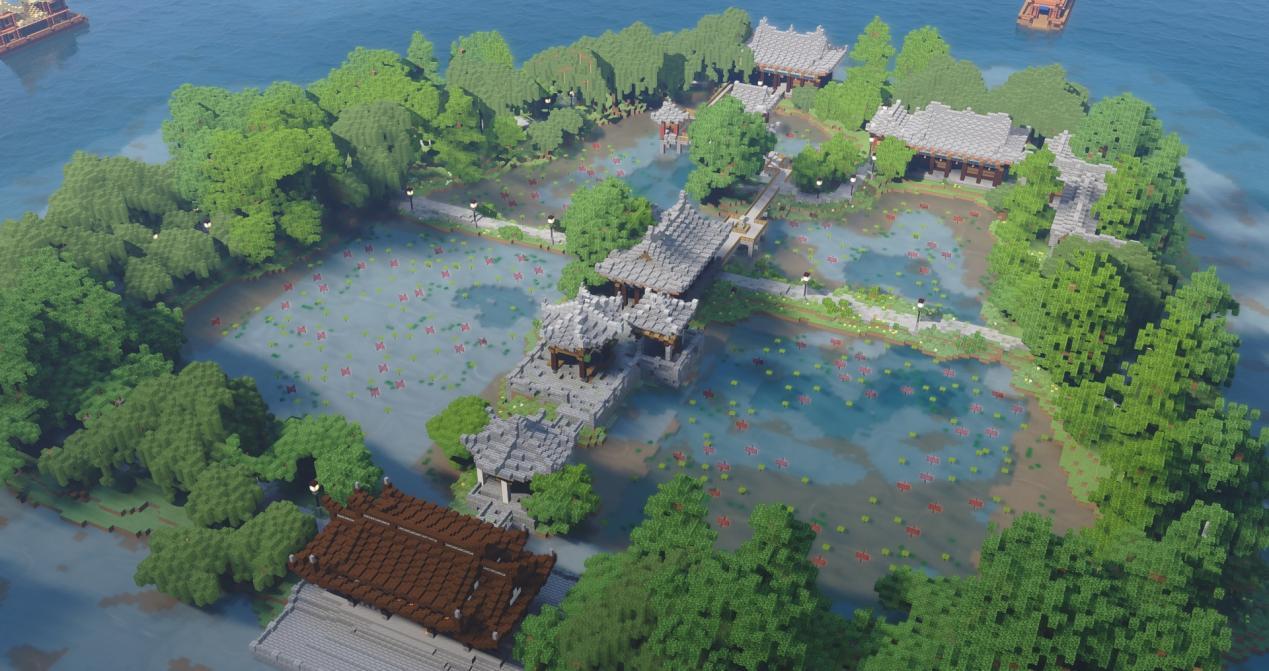 我的世界x西湖x西溪湿地联动活动版官方最新版图3: