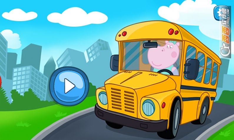 猪猪小镇迷你校车游戏安卓版最新版图1: