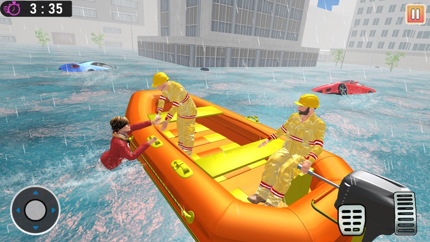 洪水救援任务紧急游戏手机版最新版截图3: