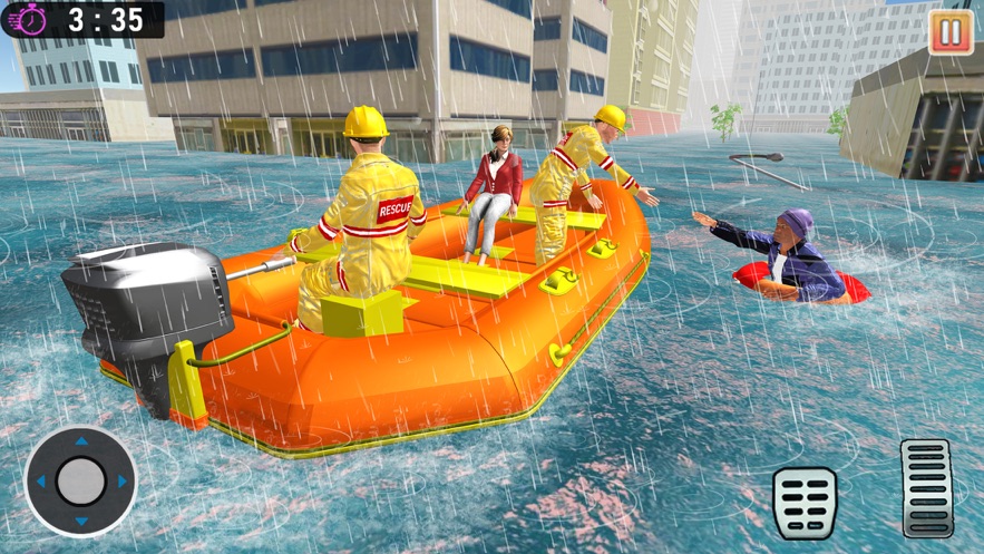 洪水救援任务紧急游戏手机版最新版截图1: