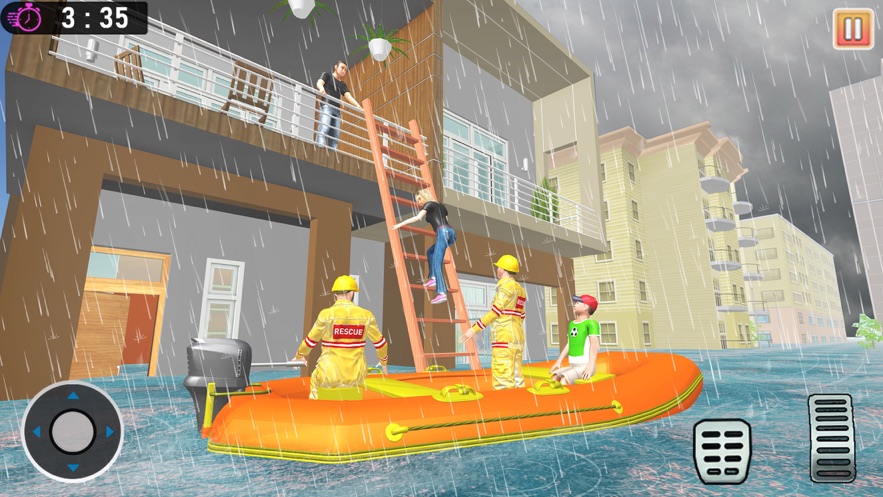 洪水救援任务紧急游戏手机版最新版截图4: