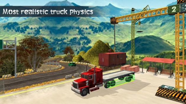 坡道卡车模拟器2021游戏中文安卓版图1: