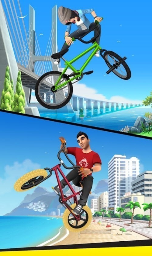 城市翻转骑手特技游戏手机版图片1