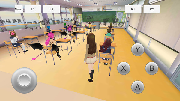 女子学校模拟器2021最新版安卓中文版图片1