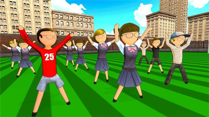 火柴人高中女子学校模拟器游戏最新安卓版图2: