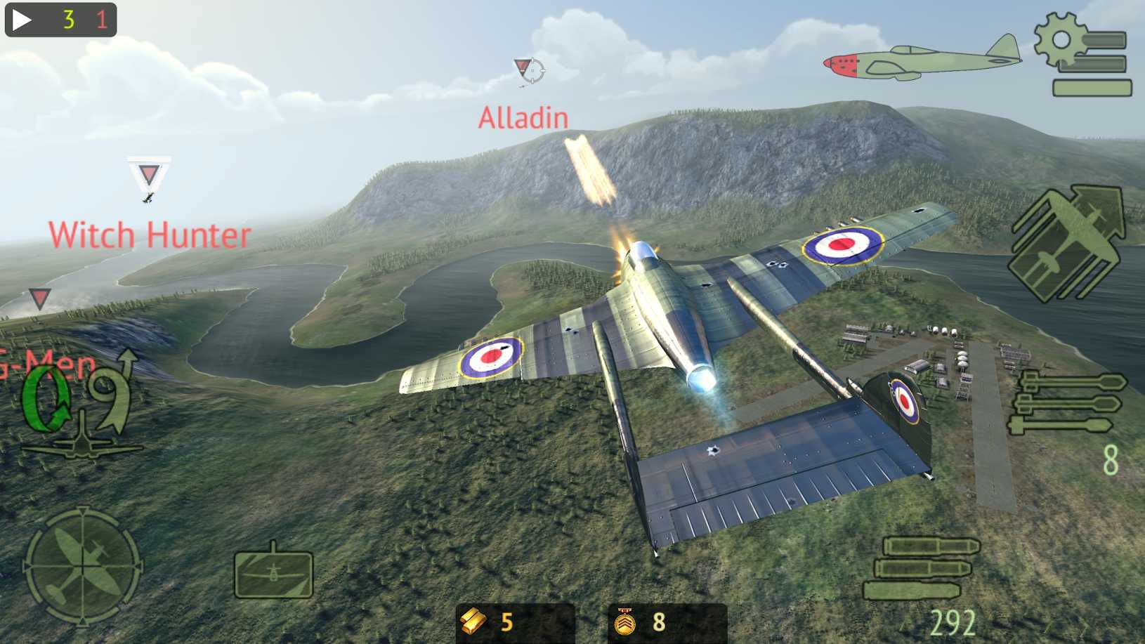 战机二战空中战场1.9完整所有飞机最新版下载免费金币图3: