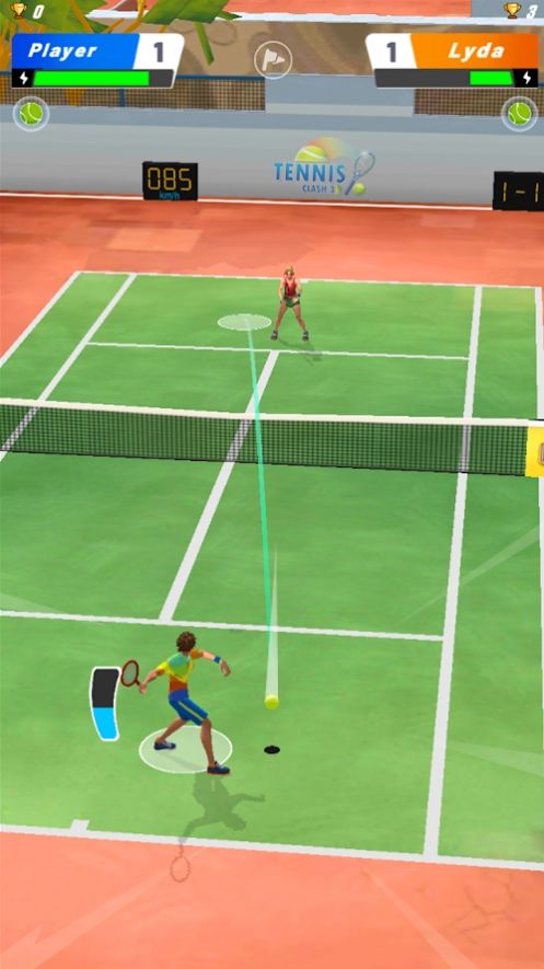 网球碰撞3D游戏安卓版中文版截图1: