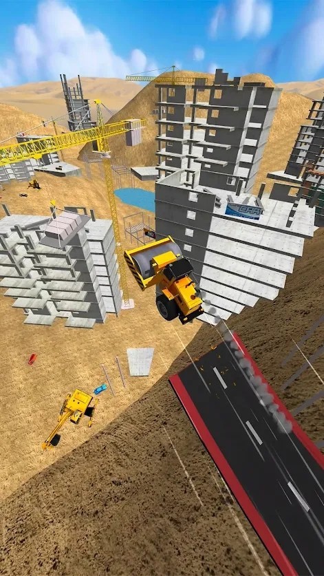 Construction Ramp Jumping游戲圖片1