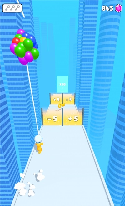 抖音气球收集冲冲冲游戏手机版下载图2: