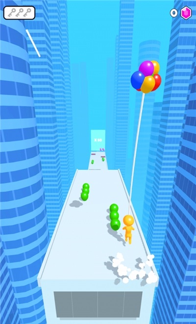 抖音气球收集冲冲冲游戏手机版下载图1:
