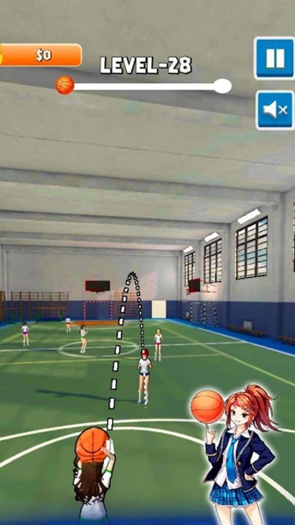 动漫校园篮球竞赛游戏官方安卓版截图4: