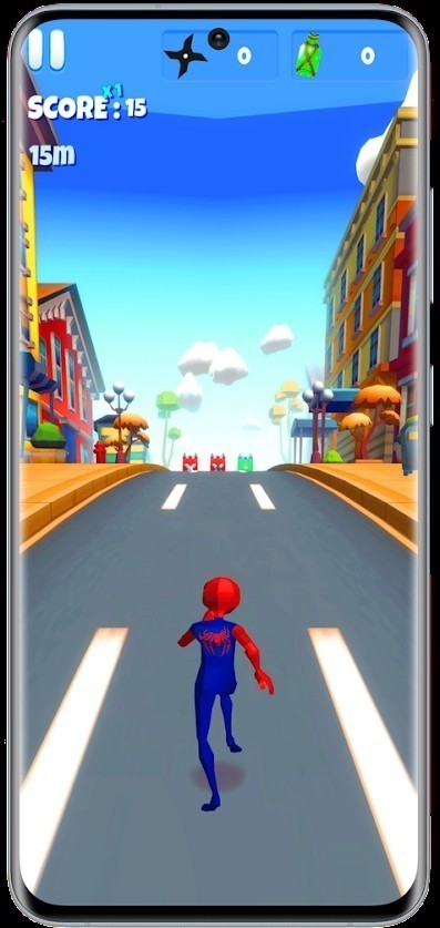 蜘蛛英雄奔跑游戏安卓版截图5: