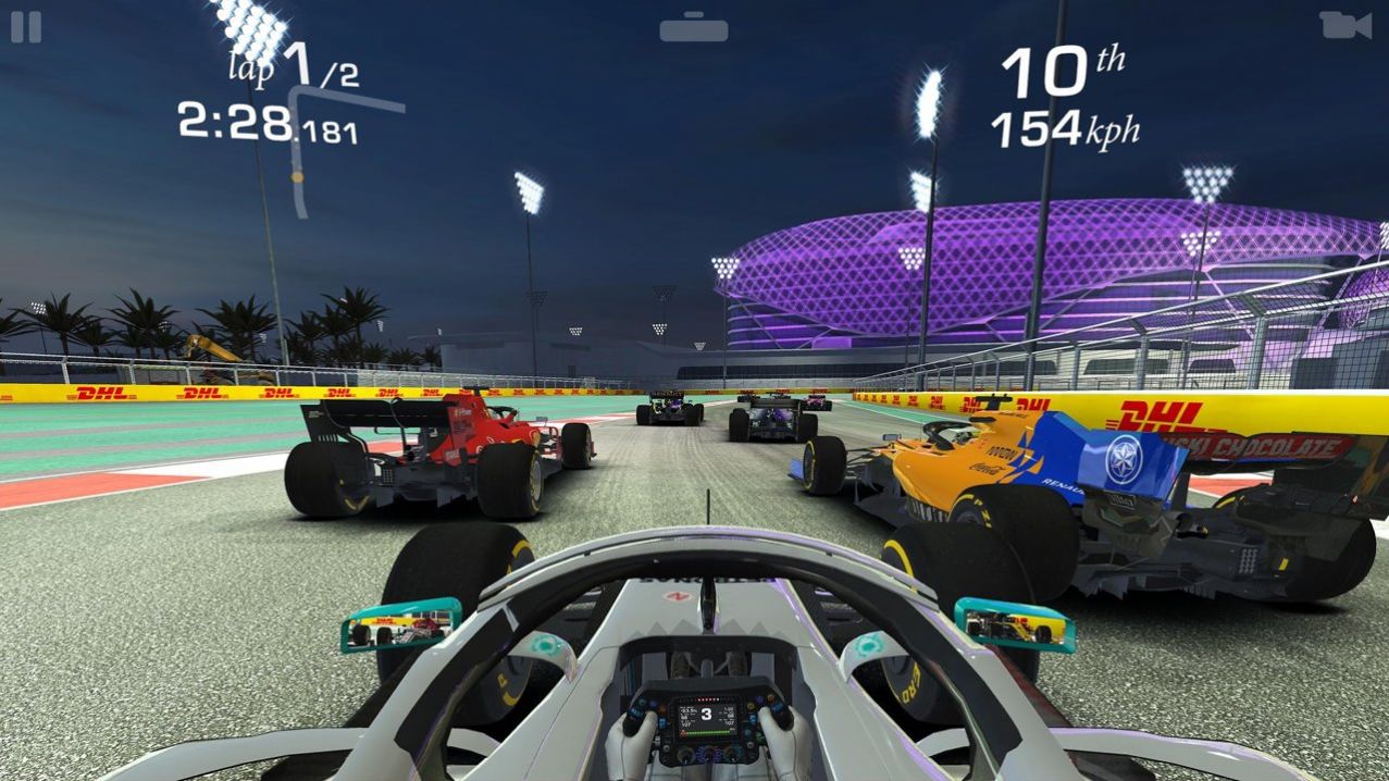 真实赛车3D模拟驾驶游戏中文手机版图1:
