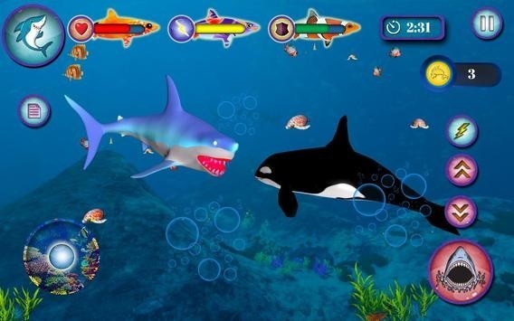 海洋鲨鱼模拟器游戏官方版图片1