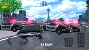 警察追逐赛车模拟器游戏图1