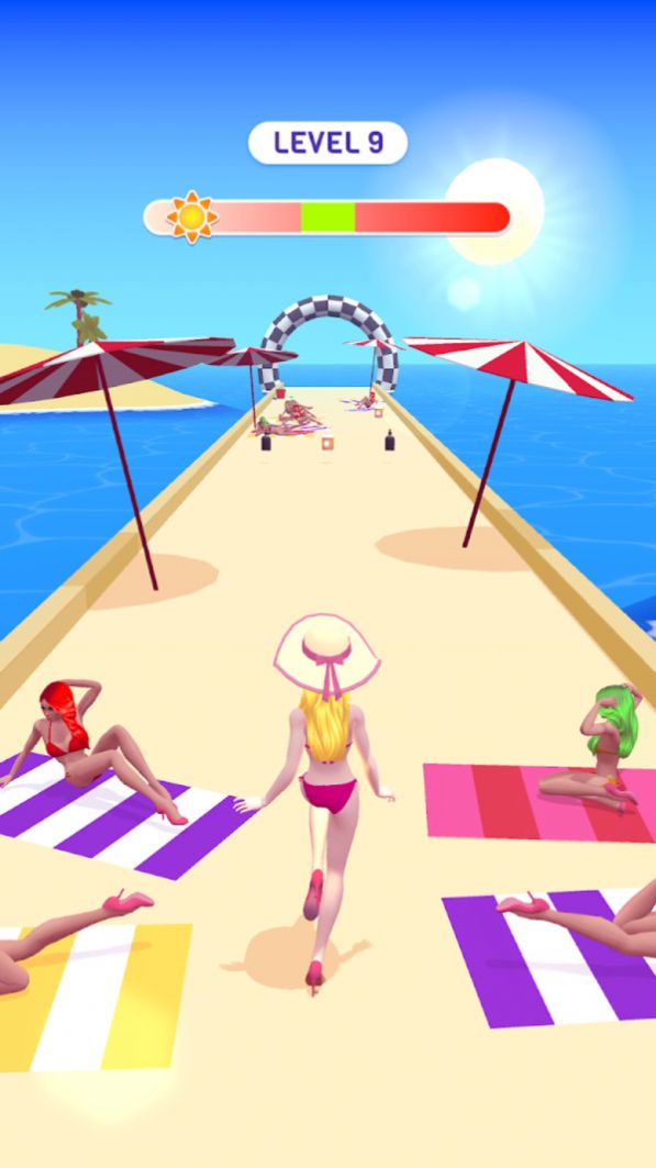 小姐姐沙滩漫步游戏官方安卓版图片1