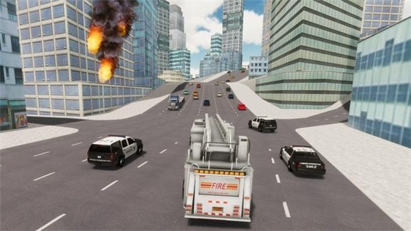 消防车驾驶模拟器游戏中文版手机下载图3: