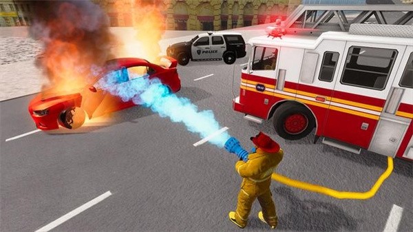 消防车驾驶模拟器游戏中文版手机下载图4: