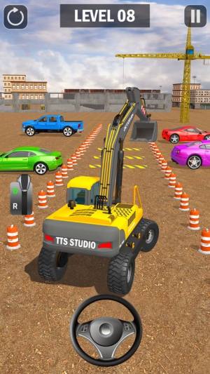挖掘机卡车停车场3D官方版图4