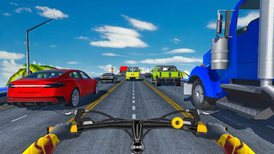 疯狂的交通自行车骑手游戏手机版苹果版截图3: