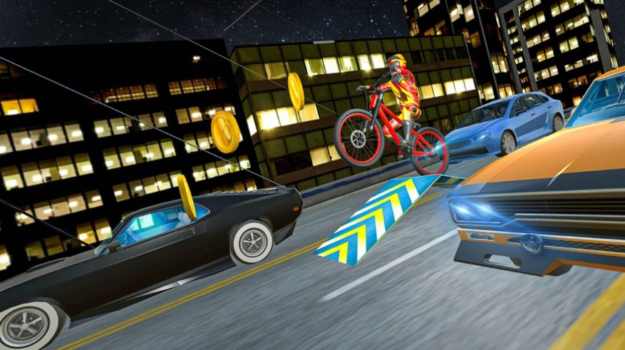 疯狂的交通自行车骑手游戏手机版苹果版截图4: