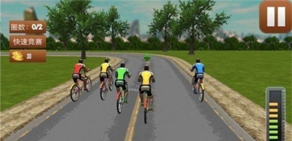 3D自行车越野模拟器手机版安卓版截图1: