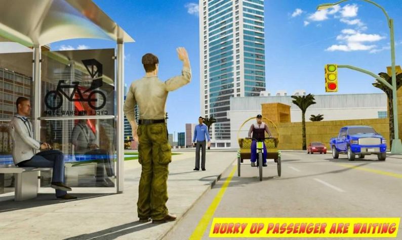 自行车乘客模拟器游戏手机版最新版截图3: