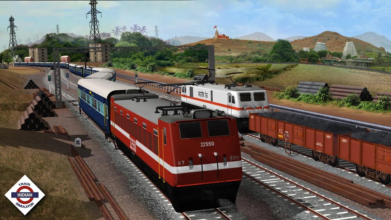 印度火车模拟器2021最新版火车全完整版图片1
