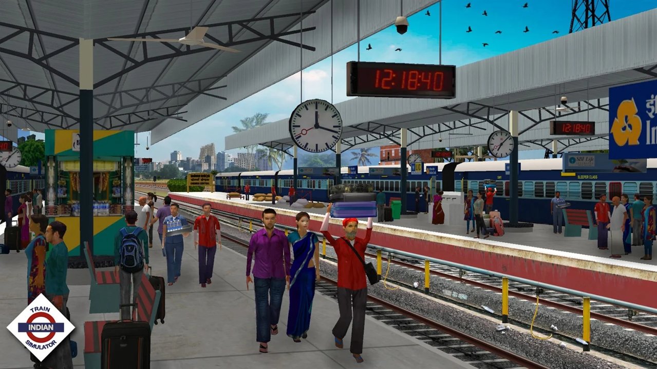 印度火车模拟器2021最新版火车全完整版图4: